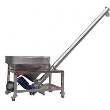 13 Years Factory High Quality 230L Round Hopper Stainless Steel Screw Auger Conveyor in Stock